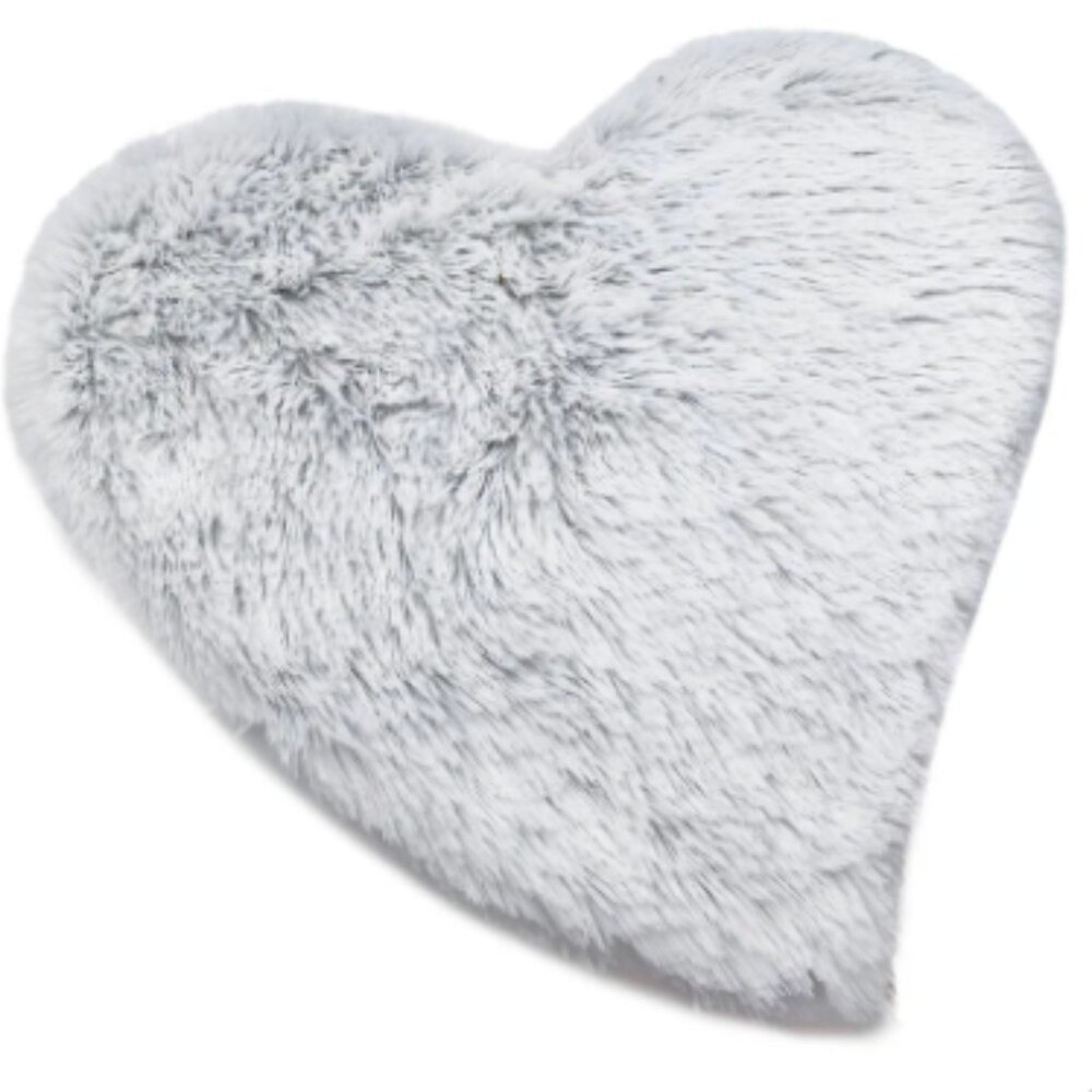 Warmies - Microwavable Heart (Marshmallow Gray)